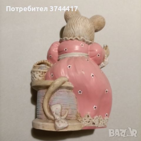 Рядка Находка Очарователна винтаж старинна фигура на Заек изработка от Shawnee Pottery , снимка 10 - Декорация за дома - 45163885