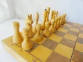 Стар дървен шах в пълен коплект, снимка 10