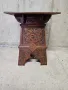 Стойка/масичка с дърворезба, снимка 3