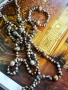 много ДЪЛГО ретро колие / наниз от  истински барокови перли, снимка 1