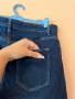 H&M Сини еластични дънки с джобове отпред и отзад M / L размер 👖, снимка 5