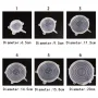 Комплект от 6 броя разтягащи се силиконови капаци, снимка 6
