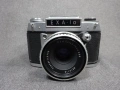 СТАР РЕТРО СОЦ ГДР DDR SLR ФОТОАПАРАТ EXA IA С ШАХТОВ ВИЗЬОР + CARL ZEISS TESSAR, снимка 2