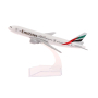 Бойнг 777 самолет модел макет метален лайнер Emirates летище, снимка 1