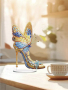 Сувенир - диамантен гоблен - Обувка с пеперуда     3447, снимка 1