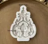 ОР79 Едър масивен орнамент силиконов молд форма фондан шоколад гипс декор украса , снимка 4