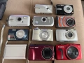 Комплект от 11 употребявани компактни фотоапарата Canon, Pentax, Nikon и други, снимка 1