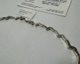 Сребърно колие 20.66гр.42см., снимка 4