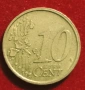 10Евро цента Италия-2002г, снимка 3