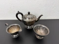 Посребрен сервиз за чай - Шефилд, Англия. №8055, снимка 2