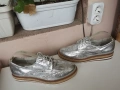 Сребристи Обувки Tamaris 38н., снимка 10
