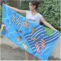 4775 Плажна кърпа с уникален летен дизайн, 150×70 cm, снимка 1 - Хавлиени кърпи - 45581572