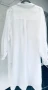 Бяла ленена рокля-риза H&M, снимка 11