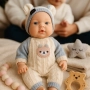 Реалистично говорещо бебе с аксесоар шише, снимка 6