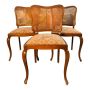 Барокови трапезни столове стил ЛУИ XV 3 бр. комплект, снимка 1 - Столове - 45368315