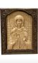 Икона Дърворезба Никола Чудотворец, св.Мина, Александър Невский, Лука, снимка 7
