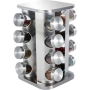 Въртящ се органайзер за подправки Cheffinger - С 16 бурканчета от неръждаема стомана, снимка 3