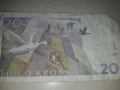 Банкнота 20 шведски крони , снимка 2