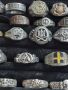Колекция от военни сребърни пръстени/сребърен пръстен,сребро злато бронз/Моля Ви четете описанието!, снимка 4