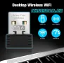 Мини USB Wi-Fi 6 адаптер AX286 WIRELESS Мрежова карта Mini USB Dongle 2.4GHz 802.11AX за интернет, снимка 8