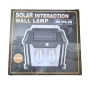 Стенна лампа с 1,2  или 3 LED крушки, сензор за движение и фотоволтаичен панел за външна употреба, в, снимка 11