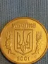 Стара монета 1 гривня 2001г. Украйна за КОЛЕКЦИЯ ДЕКОРАЦИЯ 45559, снимка 5