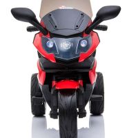 Електрически скутер 6V със звук червено черно, снимка 5 - Електрически играчки - 45858961