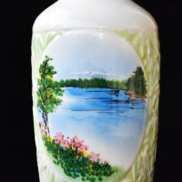 Ръчно рисувана vintage ваза, снимка 4 - Декорация за дома - 45838969