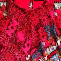 Desigual червена авангардна рокля , снимка 5 - Рокли - 45452859