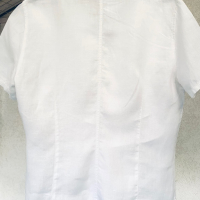Модерна къса  риза плътен лен ALESSIA LEON, снимка 6 - Ризи - 45071302
