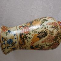 Стара ваза за цветя порцелан маркирана РИСУВАНА, снимка 8 - Антикварни и старинни предмети - 45402226