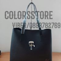 Черна чанта Karl Lagerfeld/SG50Z, снимка 3 - Чанти - 42813144