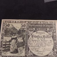 Банкнота НОТГЕЛД 50 хелер 1920г. Австрия перфектно състояние за КОЛЕКЦИОНЕРИ 44999, снимка 5 - Нумизматика и бонистика - 45544340