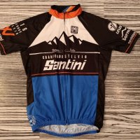 SmS Santini колоездачна вело блуза тениска джърси, снимка 1 - Велосипеди - 45217220