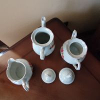 Порцеланов чайник, латиера ,захарница, снимка 7 - Сервизи - 45845218