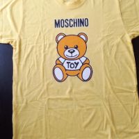  Love moschino дамски маркови тениски промоция безплатна доставка, снимка 3 - Тениски - 45390309