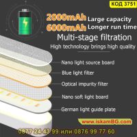 Линейна безжична LED лампа с магнитно захващане - КОД 3751, снимка 9 - Лед осветление - 45356779