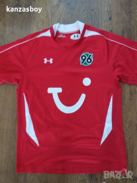 UNDER ARMOUR HANNOVER 96 2008/2009 HOME SHIRT - колекционерска футболна тениска С/М, снимка 1