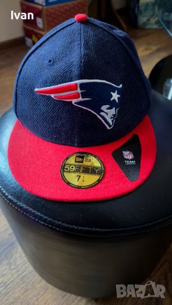 Оригинална шапка New Era 59fifty Patriots NFL, снимка 1