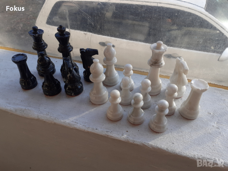 Мраморни фигури за шах, снимка 1