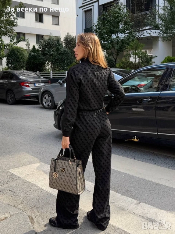 Guess Дамски Черен Комплект Гучи Код E1206, снимка 1