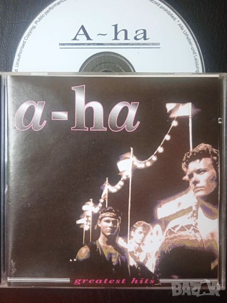 A-ha Greatest hits матричен диск с музика , снимка 1