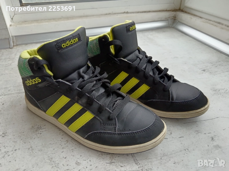 Кожени кецове Адидас 39 1/3, снимка 1