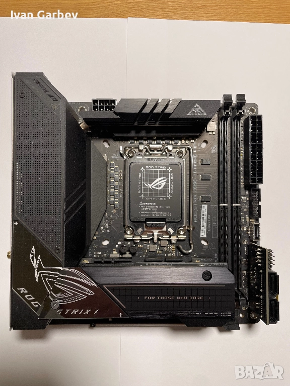 Motherboard Asus ROG Strix Z690-I Gaming WIFI (Mini-ITX), снимка 1