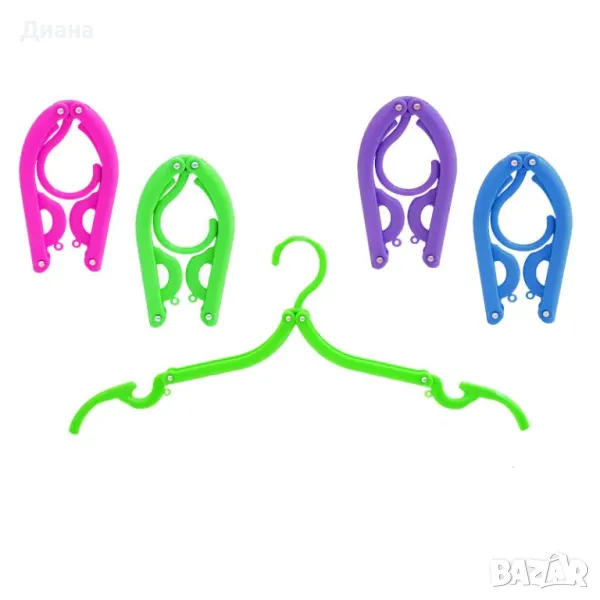 Сгъваема закачалка за дрехи, снимка 1