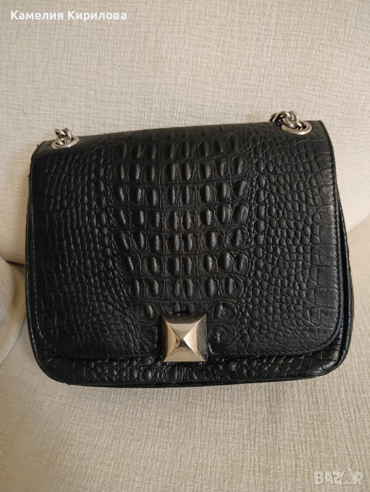 Дамска чанта от естествена кожа , снимка 1