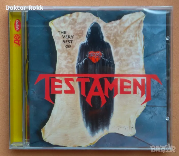 Testament - The Very Best Of Testament - 2001, CD, снимка 1