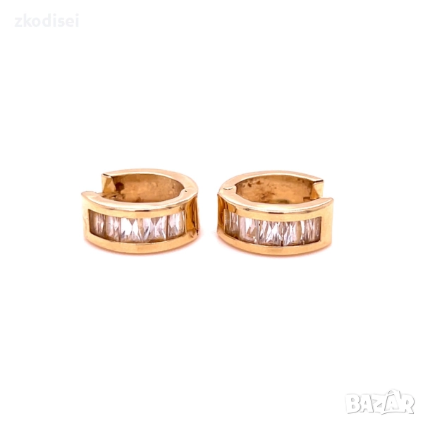 Златни обеци 2,53гр. 14кр. проба:585 модел:34351-1, снимка 1