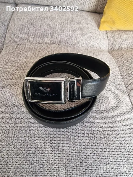 Автоматичен кожен колан Armani , снимка 1