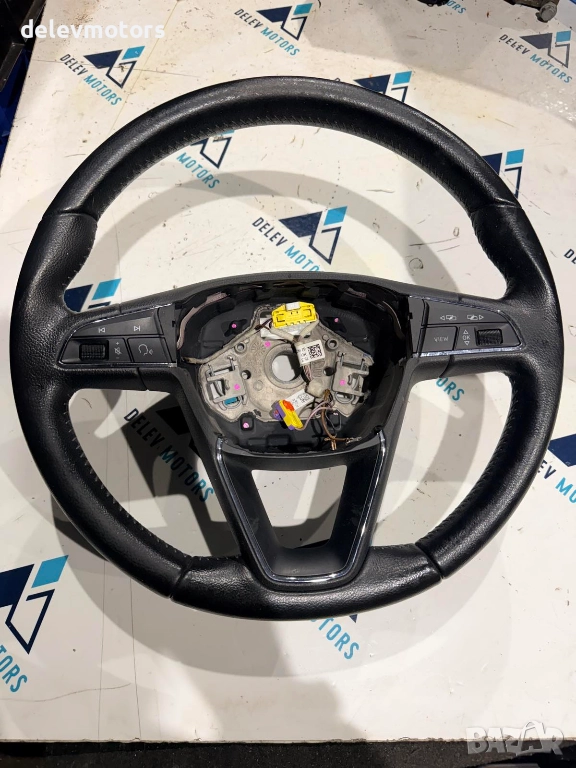 5F0419091AH кожен мултифункционален волан от Seat Arona 1.0 TSI, двигател CHZ, 95 кс., 5 ск. , снимка 1